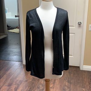 Black cover up/cardigan h.i.p. L